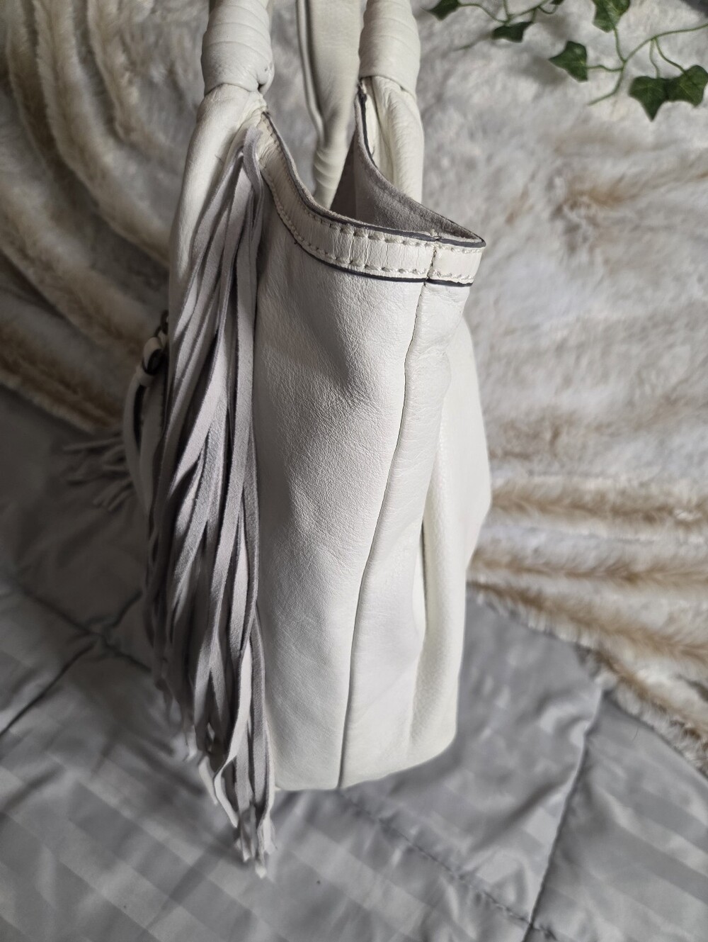 Lucky Brand Hobo Leather Handbag - Picture 3 of 16